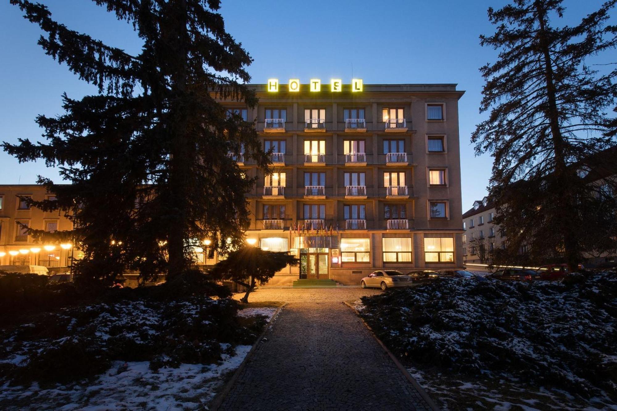 Hotel Belvedere Příbram Eksteriør bilde