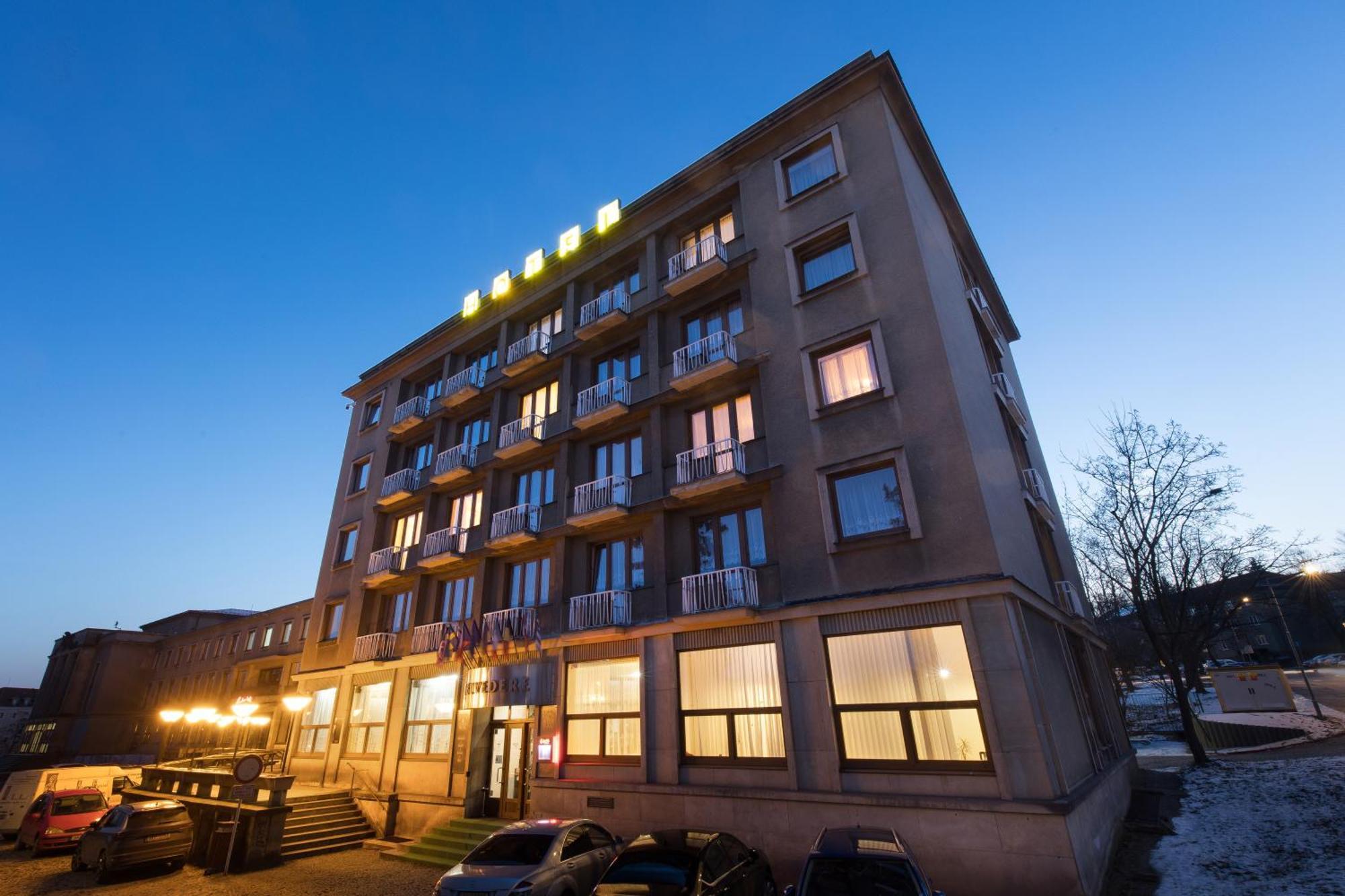 Hotel Belvedere Příbram Eksteriør bilde